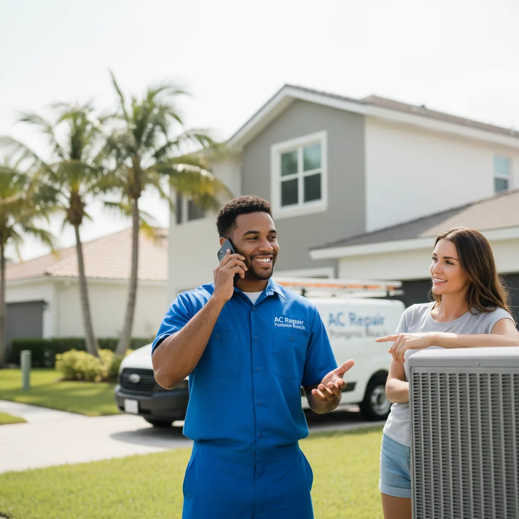 AC Repair Pompano Beach customer support in Arverne